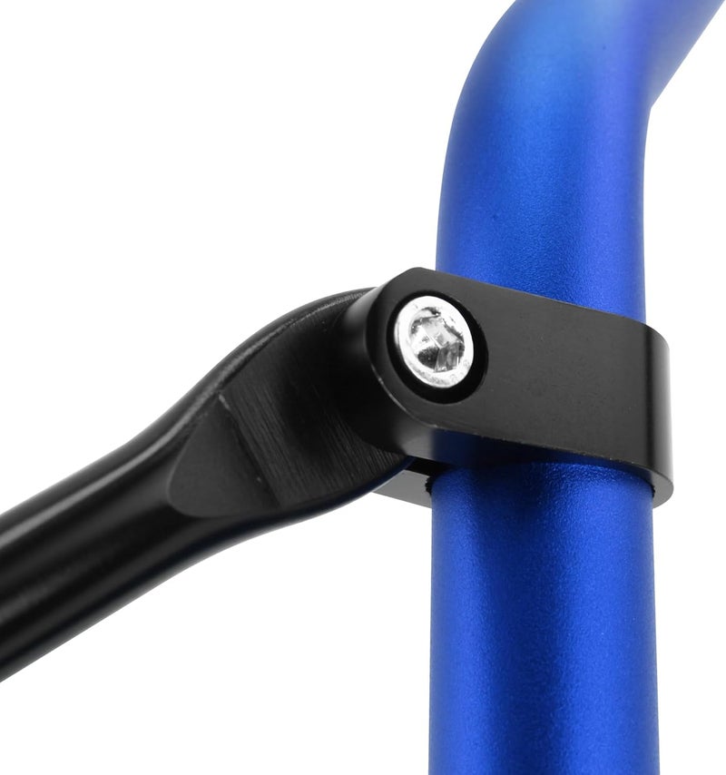 PRO BAT 7/8" Mid Handlebars Handle Bars Fit ATV Pit Dirt Bike Offroad Motorcycle, Blue - Image 5